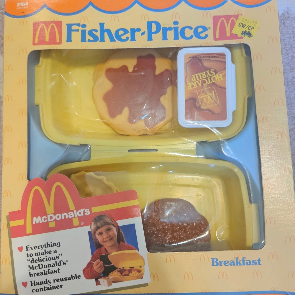 fisherprice fun with mcdonalds breakfast never open!!!!